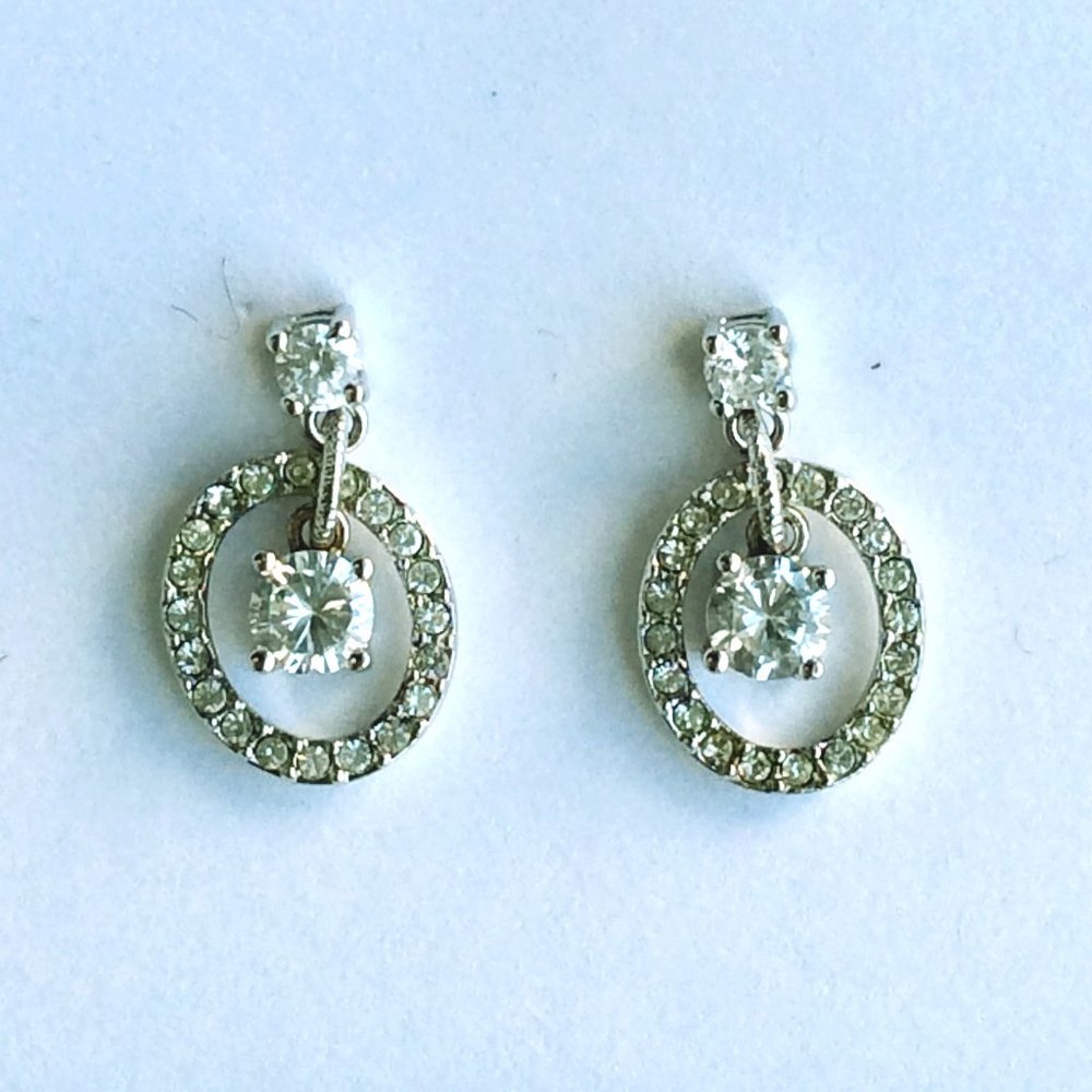 Crystal/CZ Mini Drop Earrings